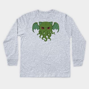 Cathulhu Kids Long Sleeve T-Shirt